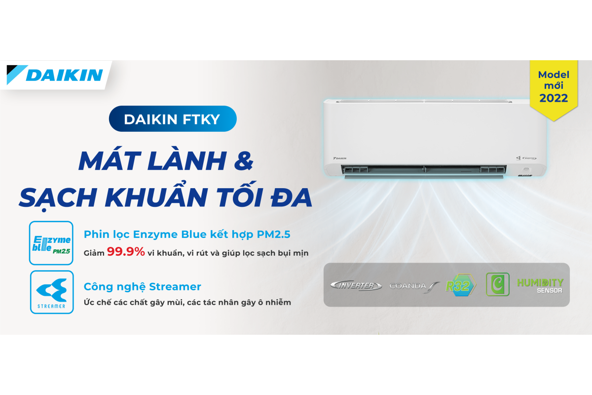Điều hòa FTKY mới của Daikin có gì đặc biệt?